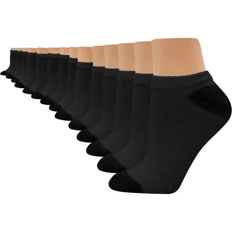 14 Pack No Show Soft Moisture Wicking Socks