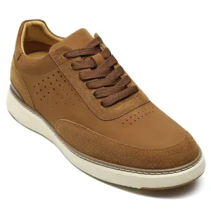 6 CM/2.36 Inches CMR CHAMARIPA Height Increasing Shoes Stylish Brown Men's Casual Shoes