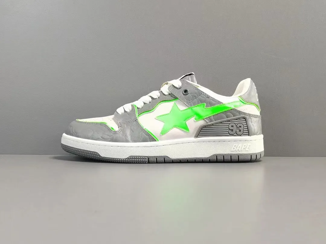 A Bathing Ape Bape SK8 Sta 'Grey Green'