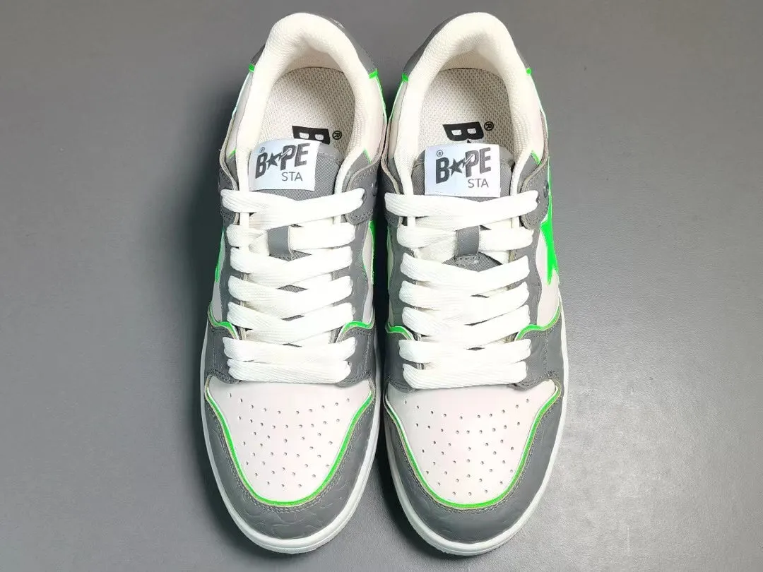 A Bathing Ape Bape SK8 Sta 'Grey Green'