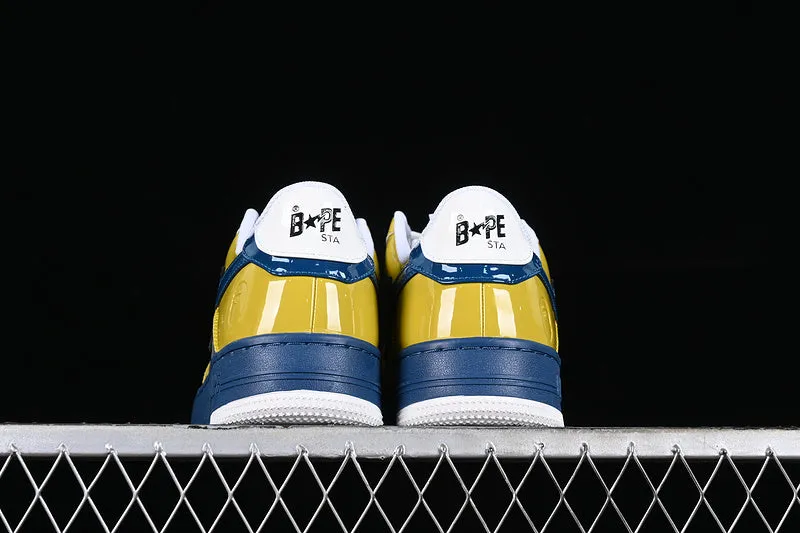 A Bathing Ape Bape Sta Nostalgic Blue Yellow