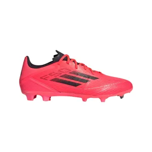 Adidas F50 League FG/MG-Turbo/Aurora Black/Platinum Metallic