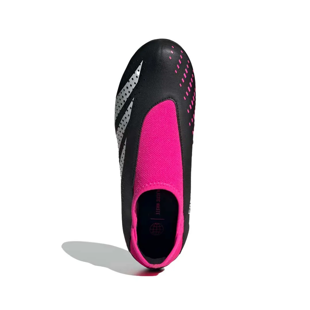 adidas - Kids' (Preschool & Junior) Predator Accuracy.3 Laceless Firm Ground Cleats (GW4606)