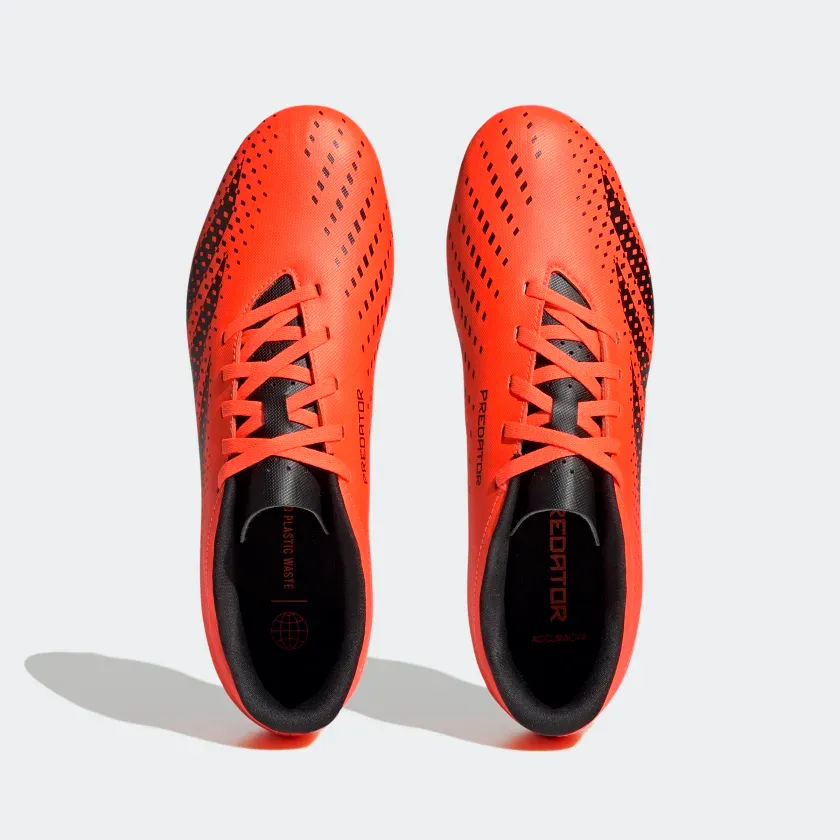 Adidas Men's Predator Accuracy.4 Fexible Ground Soccer Cleats - Team Solar Orange / Core Black