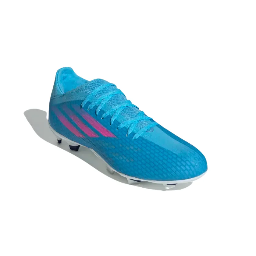 ADIDAS X SPEEDFLOW .3 FG-Sky Rush/Shock Pink /Cloud White