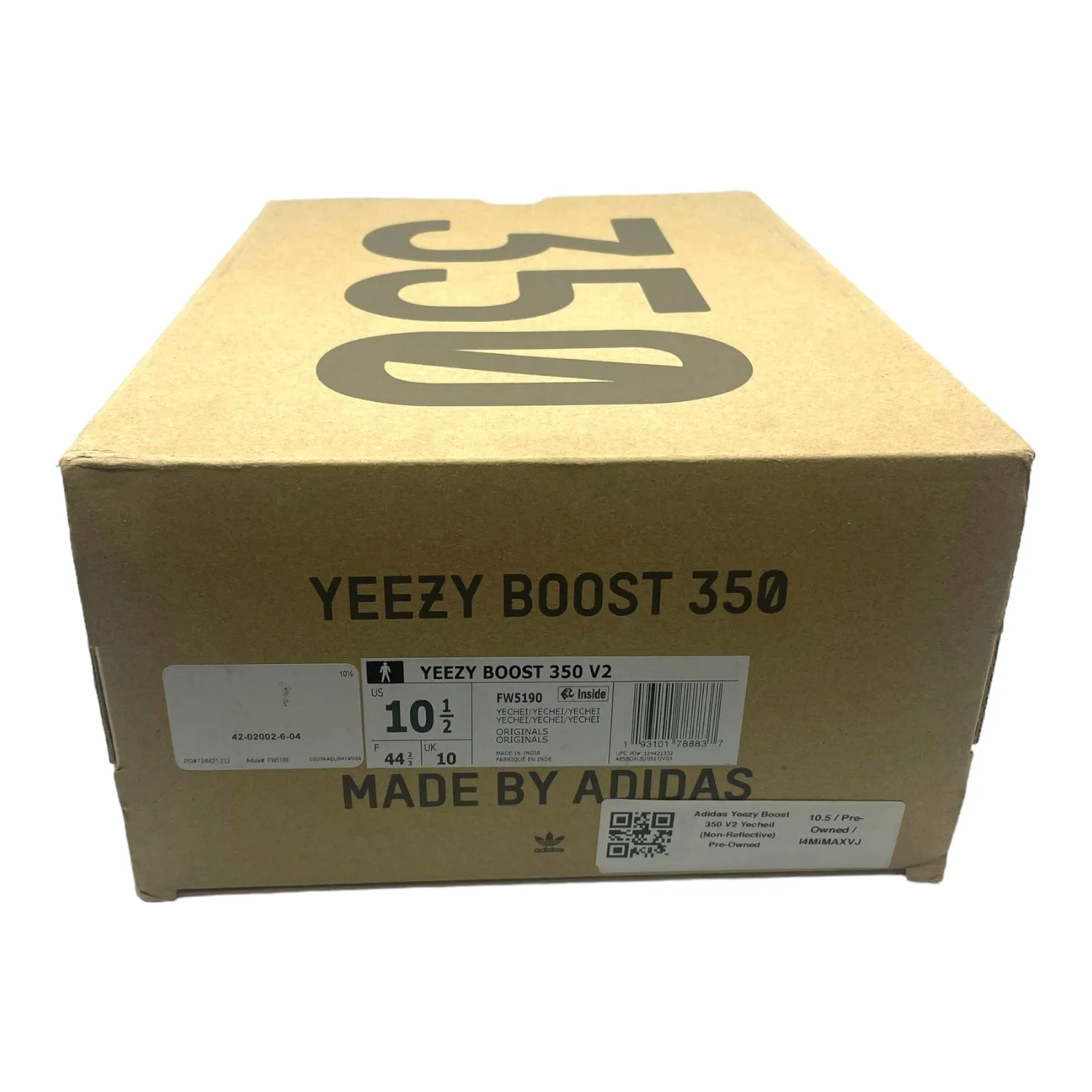 Adidas Yeezy Boost 350 V2 Yecheil (Non-Reflective) Pre-Owned | Shop Now