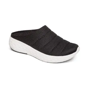 Aetrex Harley Slip On Clog AP600 BLACK