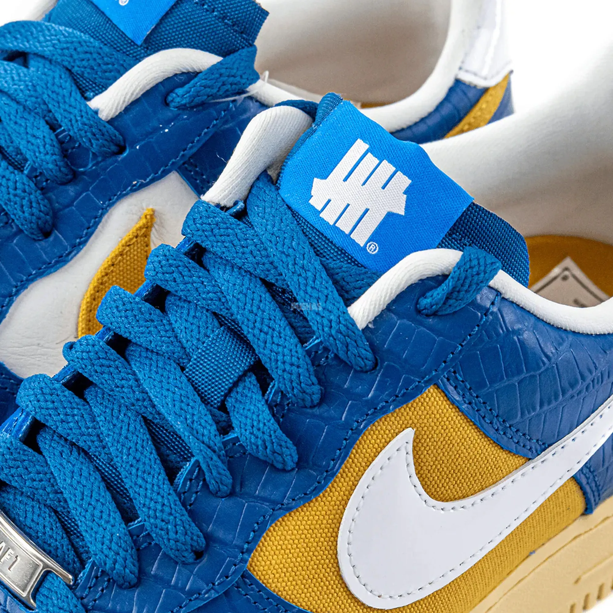 Air Force 1 Low SP x Undefeated '5 On It Blue Yellow Croc' (2021)