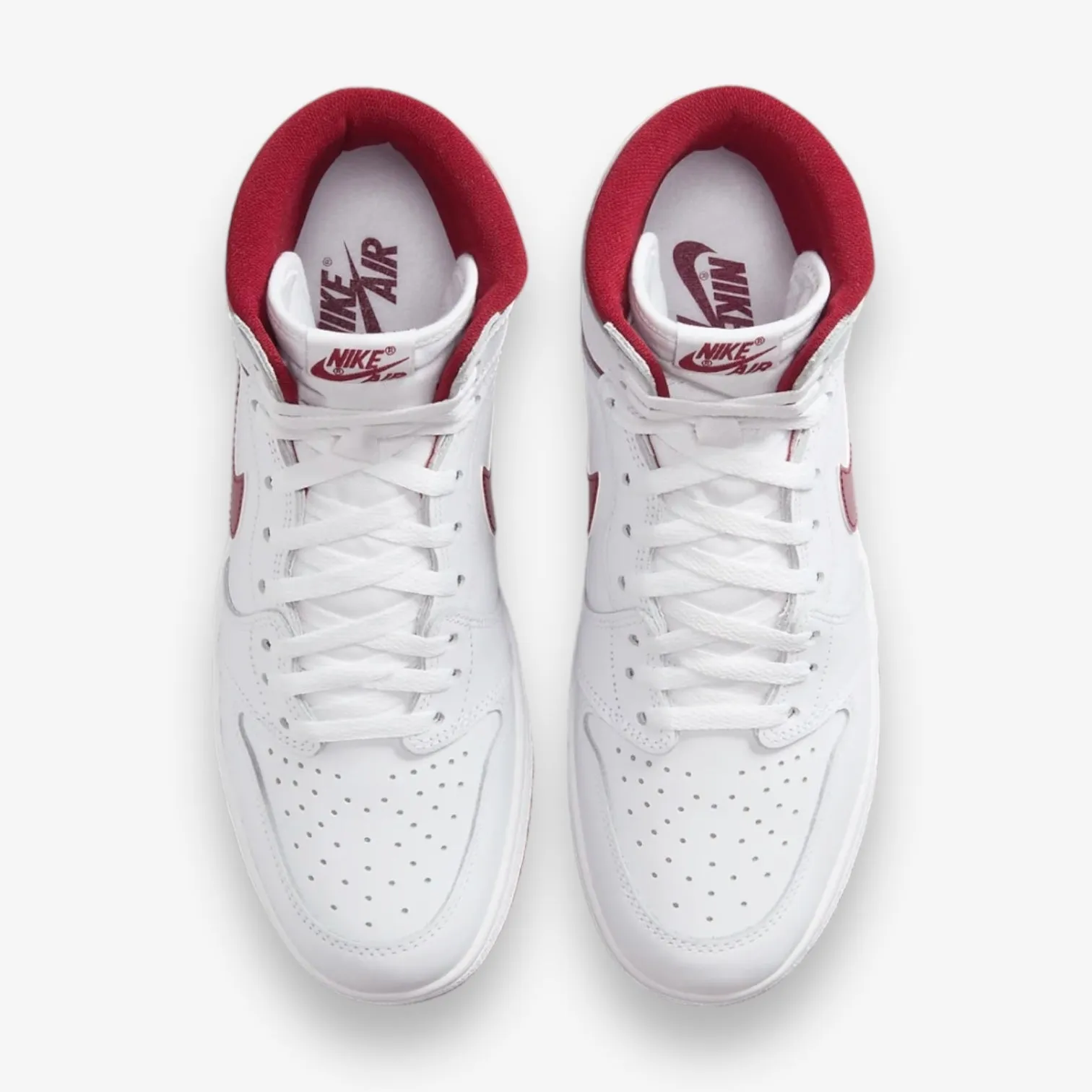 Air Jordan 1 Hi 85 White team Red BQ4422-161