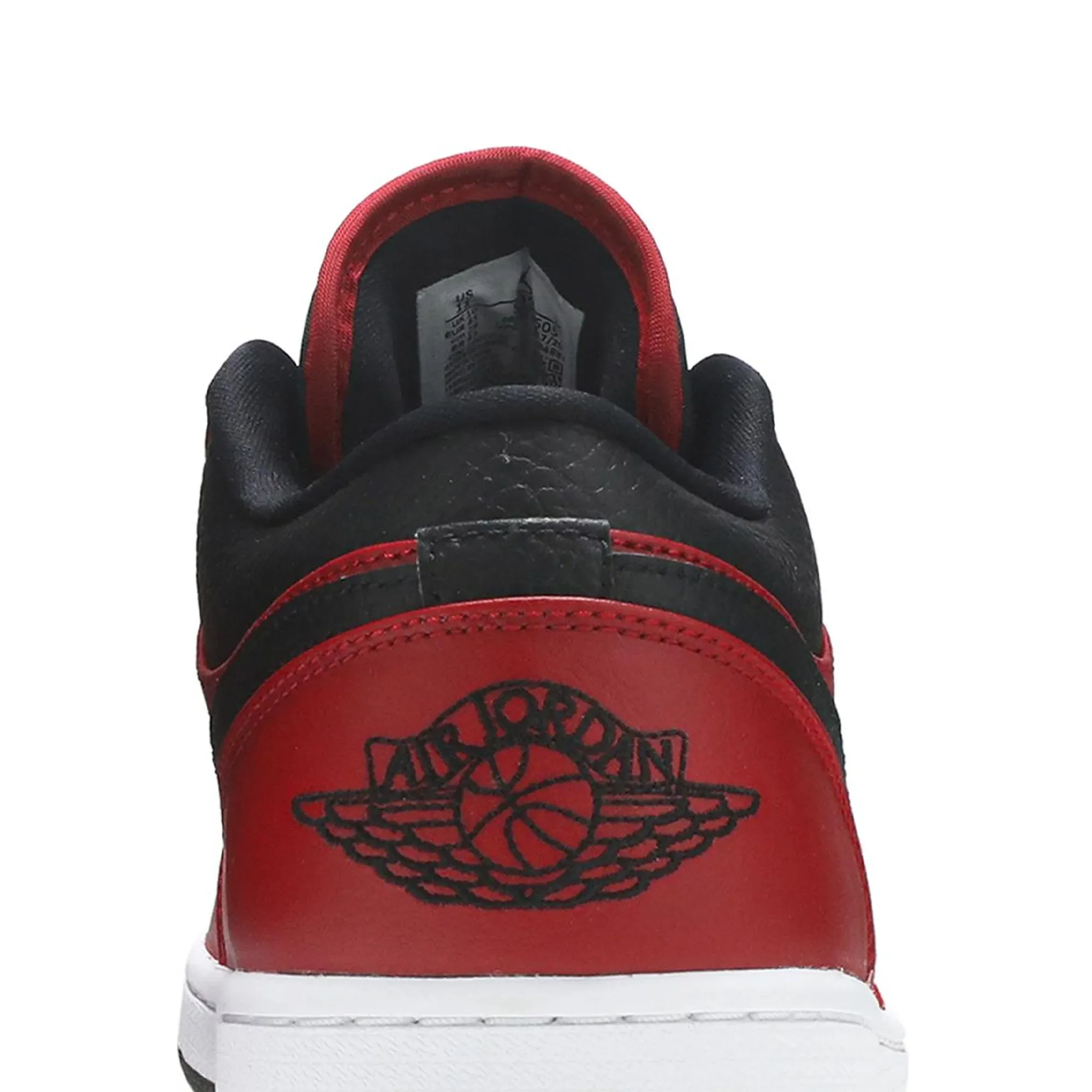 Air Jordan 1 Low 'Reverse Bred Pebbled Swoosh' (2021)