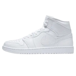 Air Jordan 1 Mid 'Triple White'