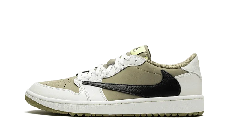 Air Jordan 1 Retro Low Golf Travis Scott Neutral Olive