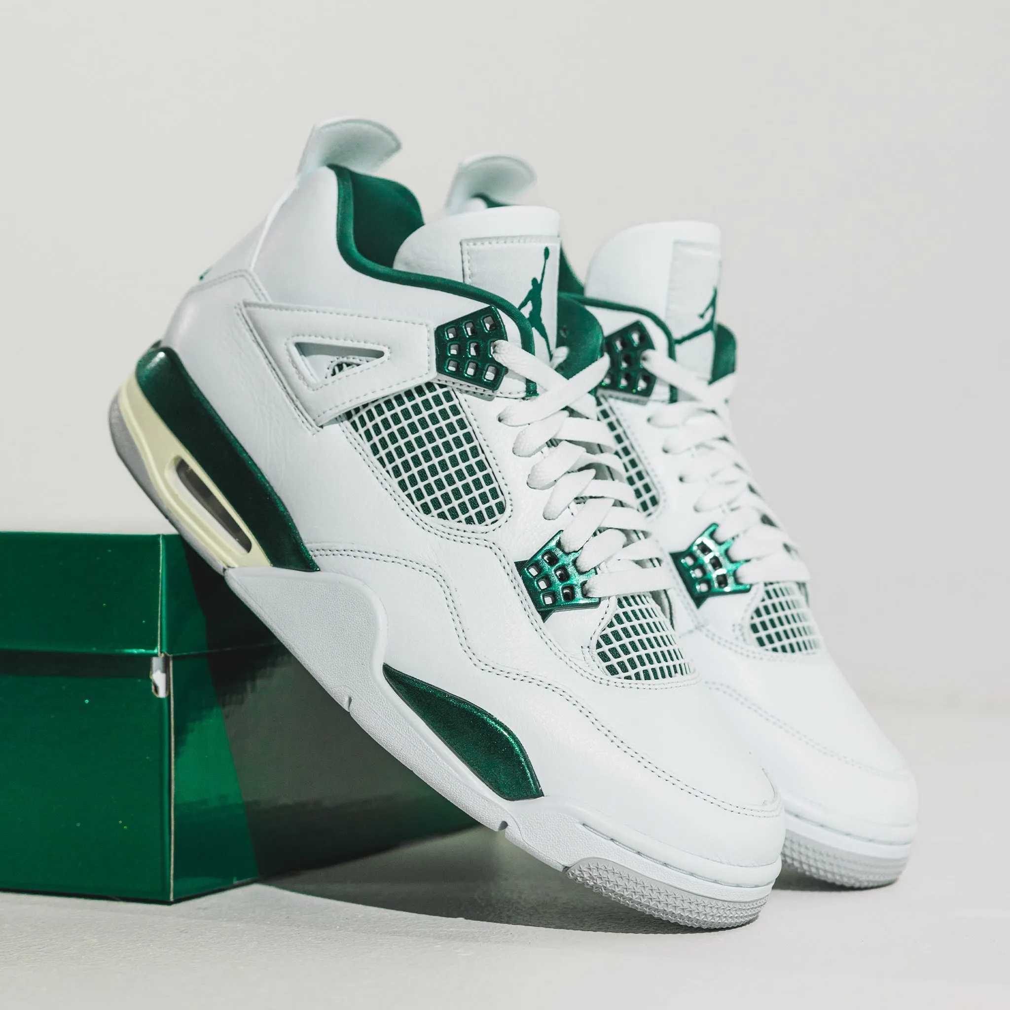 Air Jordan 4 Retro Oxidized Green