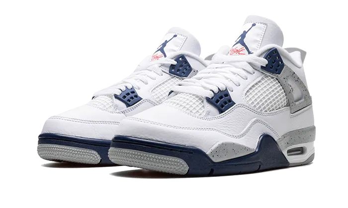 Air Jordan 4 Retro "White Midnight Navy"