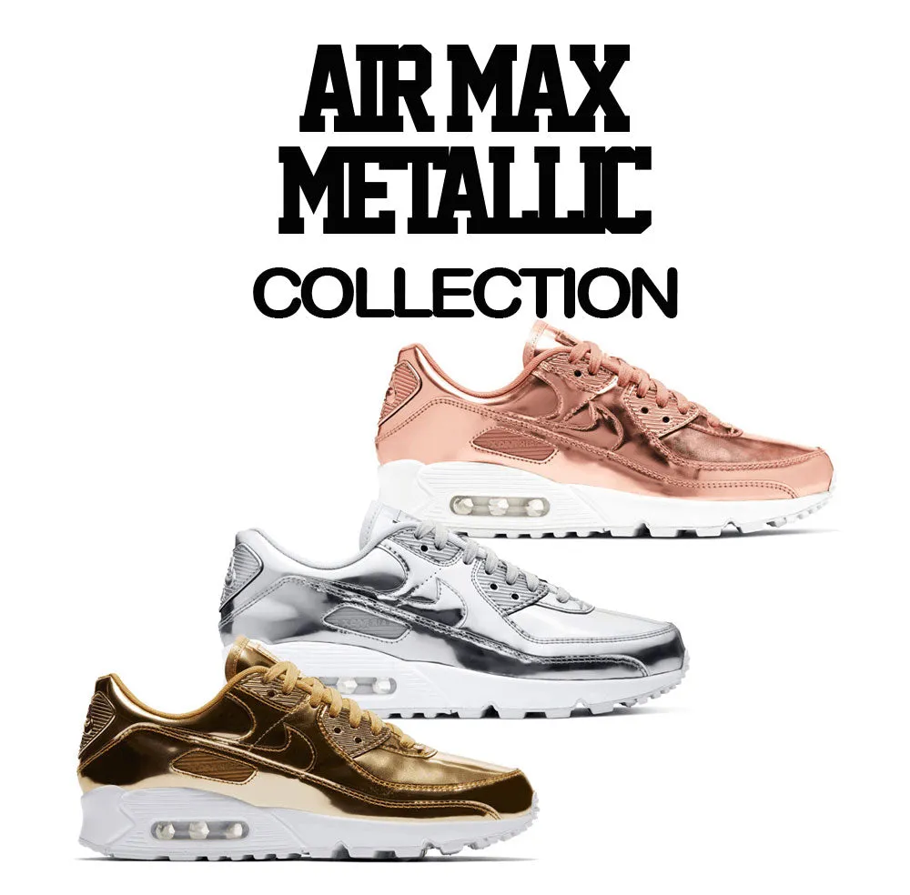 Air Max 90 Metallic Chrome Shirt - ST Palms - White