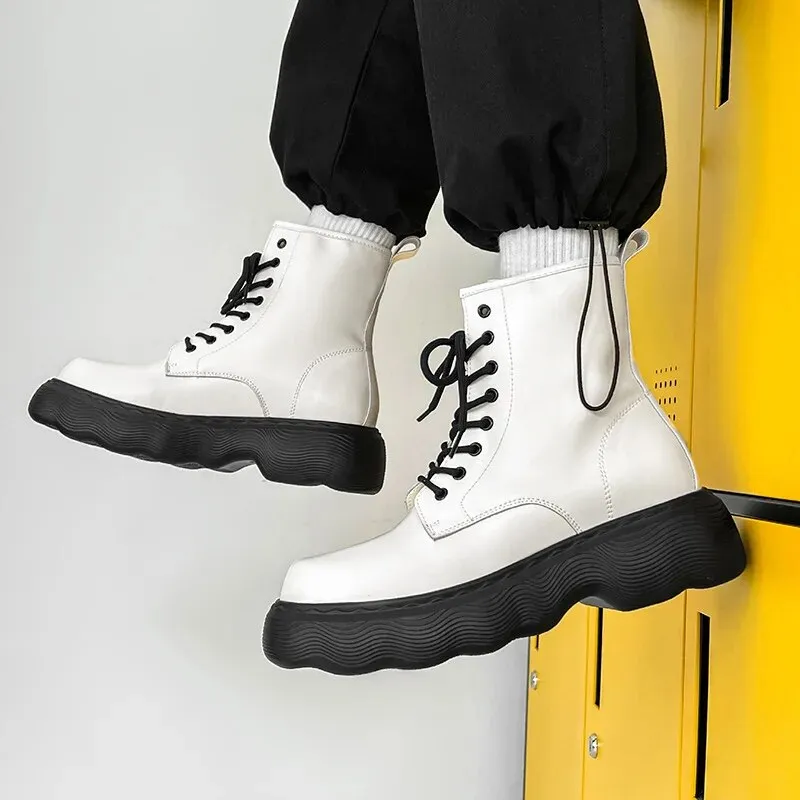 Amozae- Wavy Sole Boots