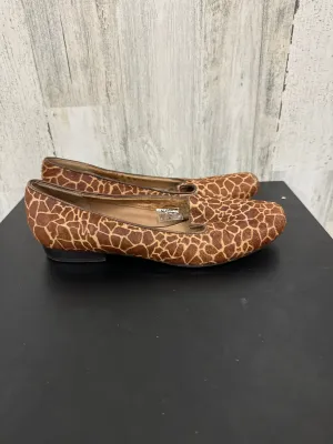 Animal Print Shoes Flats Fossil, Size 7.5