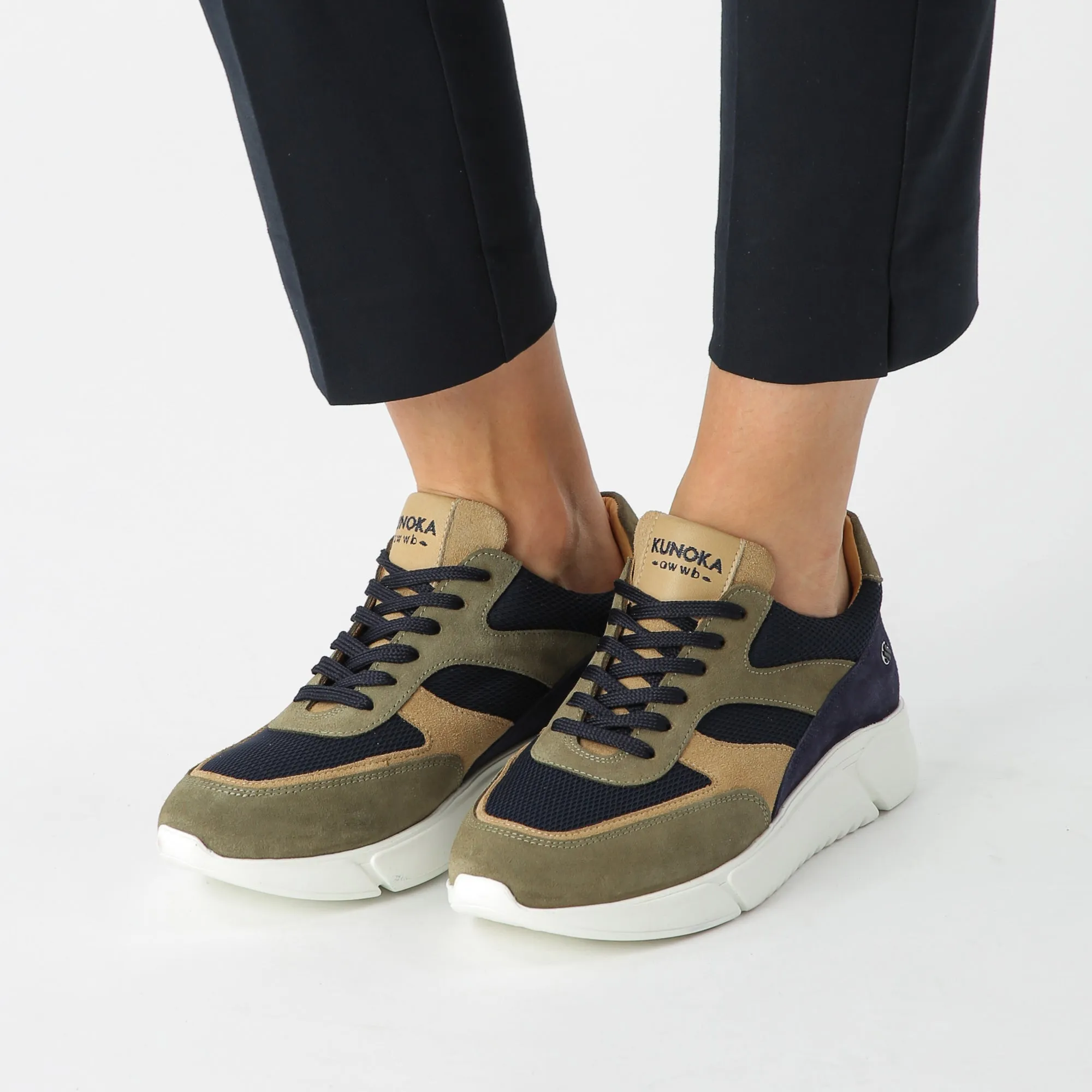 ARI platform sneaker - storm