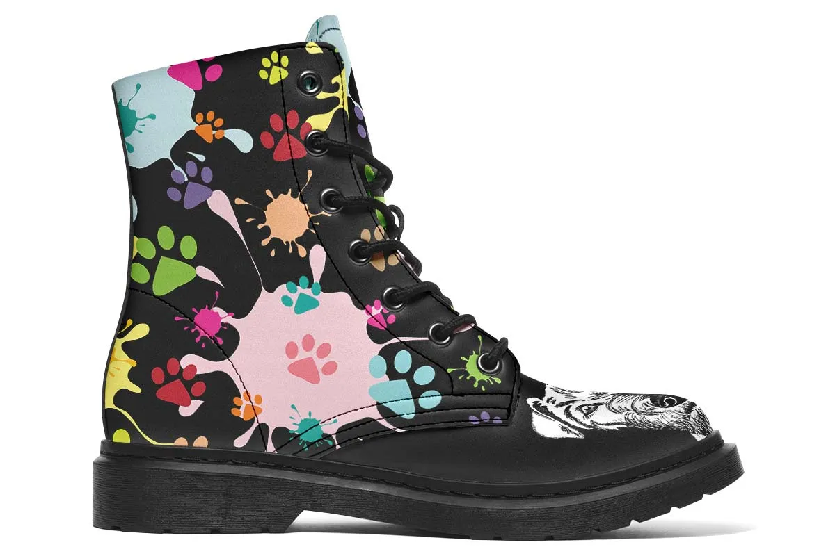 Artsy Schnauzer Boots