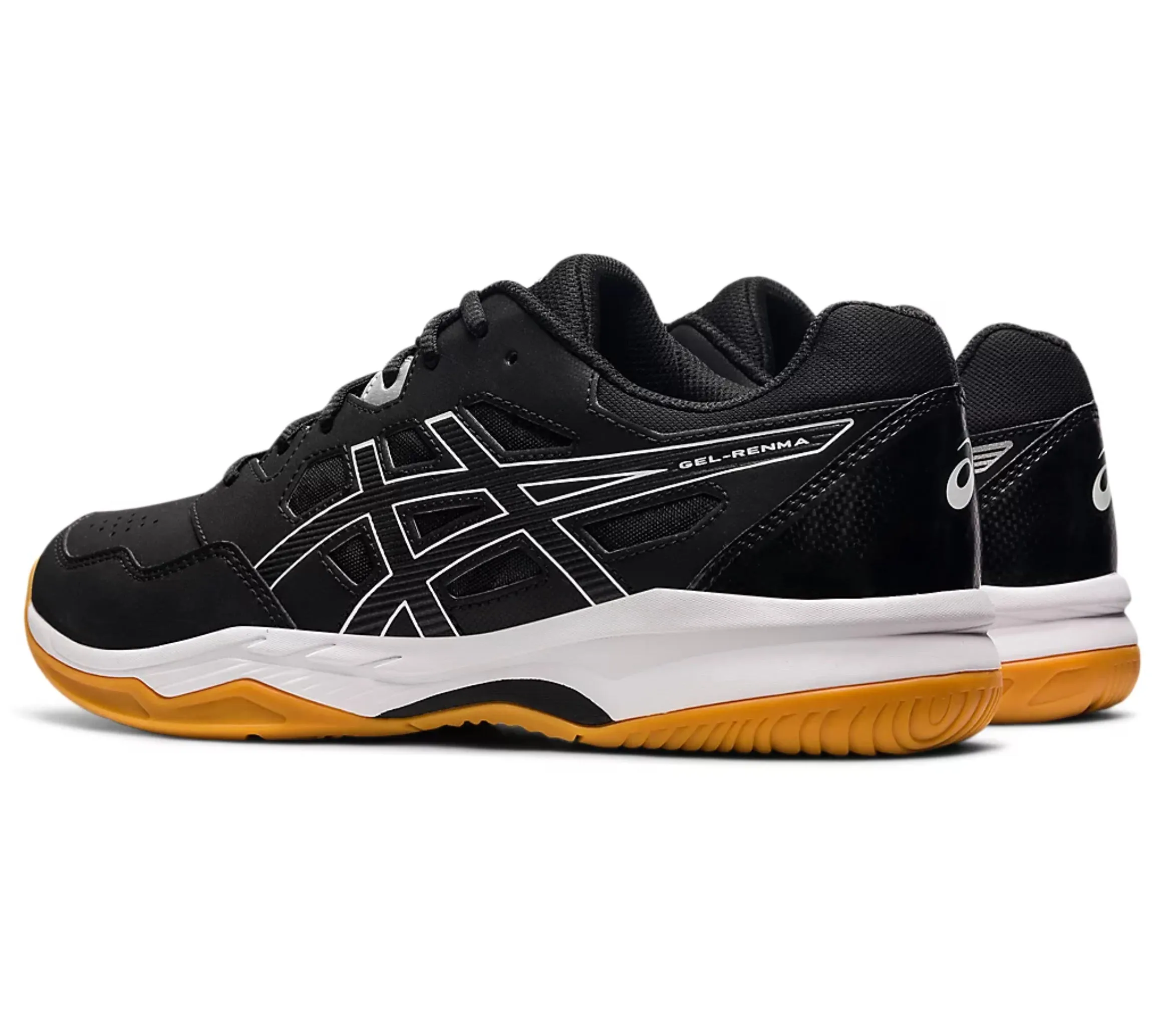 Asics GEL-RENMA Sports Running Shoes Black/White - 1071A068