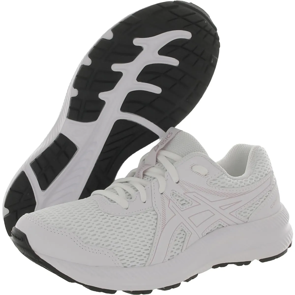 Asics Girls CONTEND 7 GS Cushioned Footbed Mesh Running Shoes