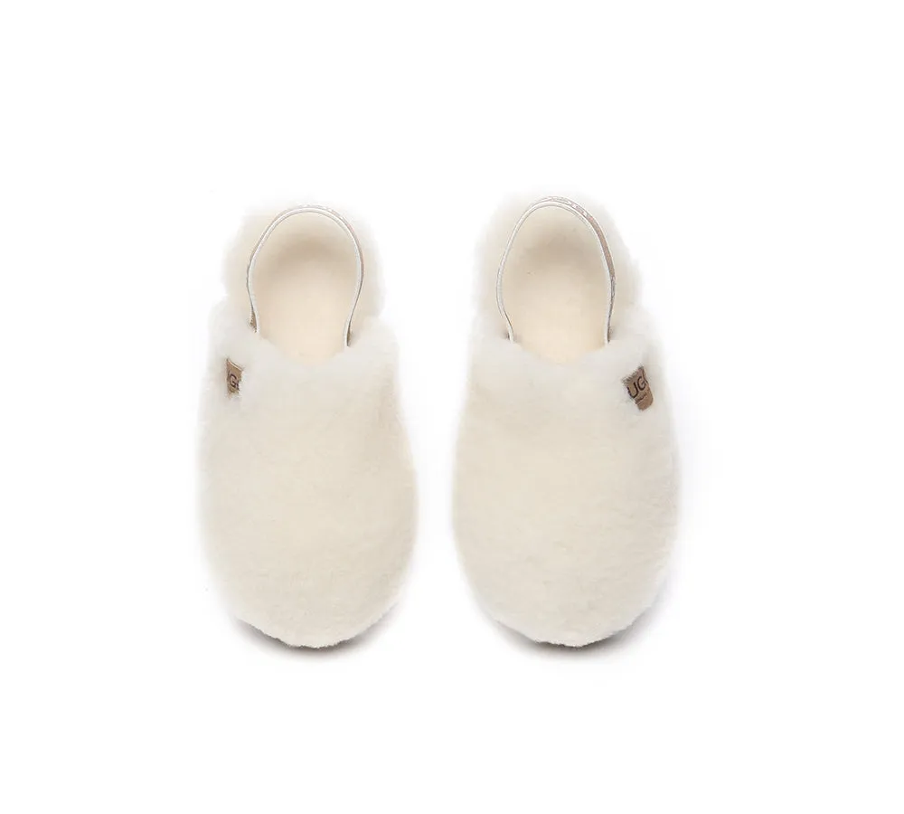 AUSTRALIAN SHEPHERD® UGG Slippers Kids Slingback Fluffy Kamari