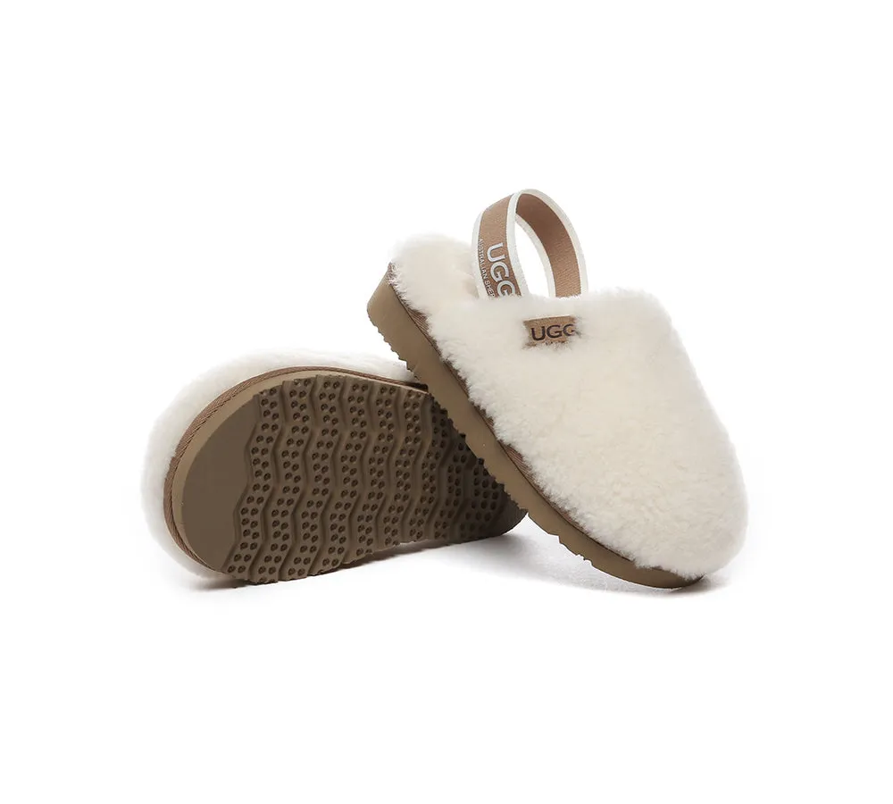 AUSTRALIAN SHEPHERD® UGG Slippers Kids Slingback Fluffy Kamari