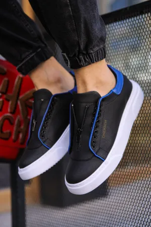 Black & Blue Sneaker CH092