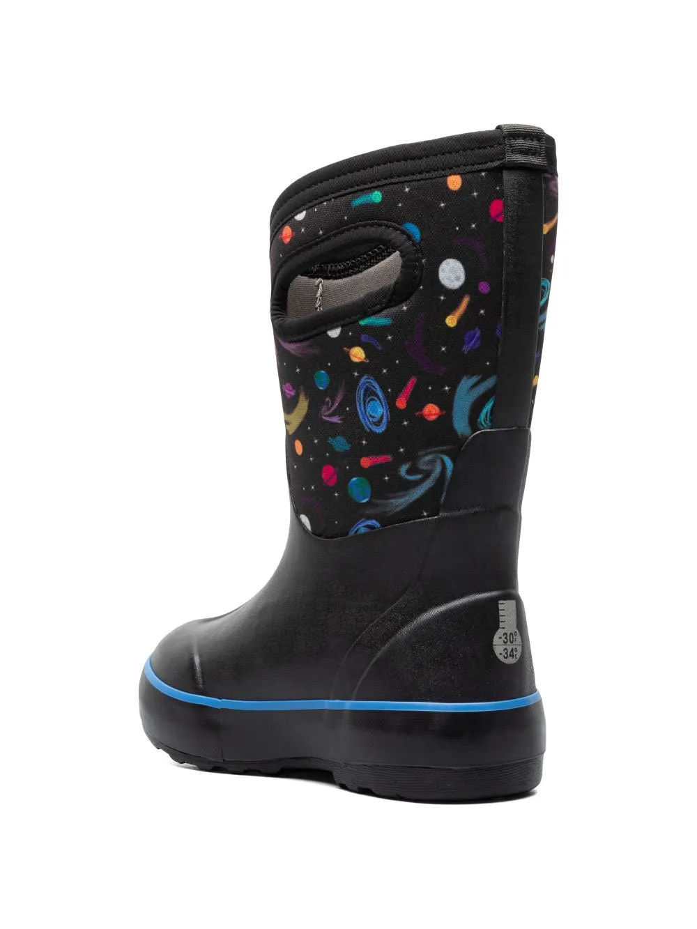 'BOGS' Kids' Classic II Final Frontier Insulated WP Rainboots - Black Multi