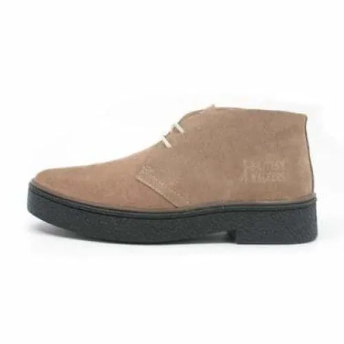 British Walkers Playboy Men's Taupe Suede