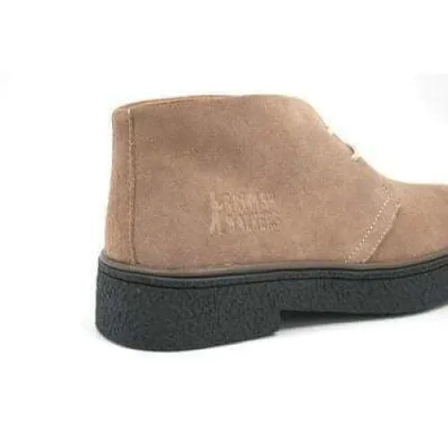 British Walkers Playboy Men's Taupe Suede