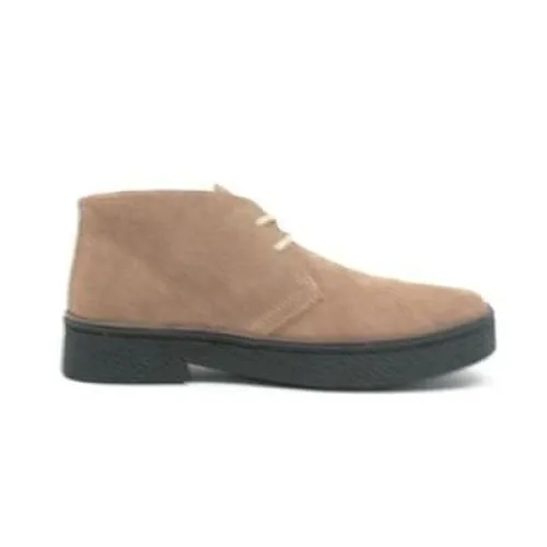 British Walkers Playboy Men's Taupe Suede