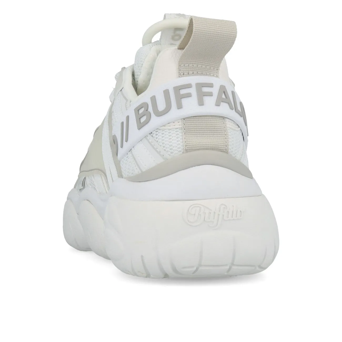 Buffalo Oarbis Hike Sneaker Low Damen Imi Nappa Textile White