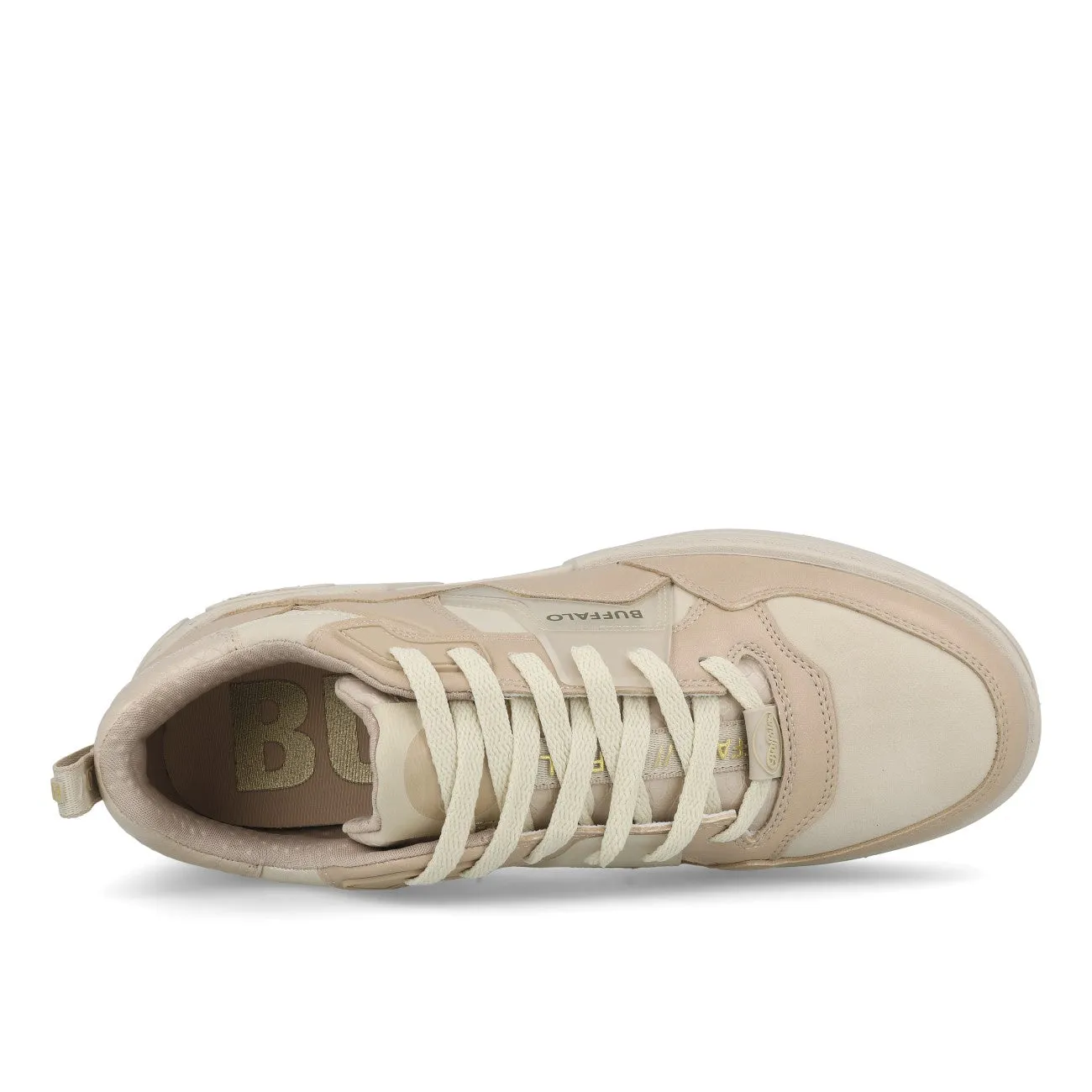 Buffalo Rse V2 Sneaker Low Damen Imi Nappa Imi Nubuck Cream