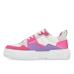 Buffalo Rse V2 Sneaker Low Damen Vegan Nappa Nubuck Fuchsia Purple