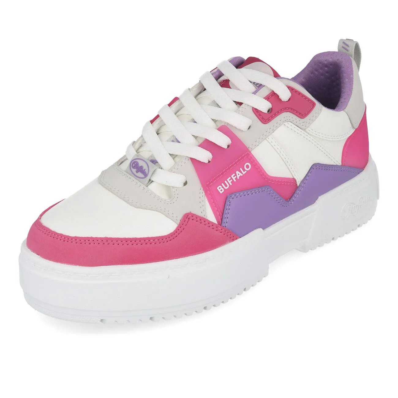 Buffalo Rse V2 Sneaker Low Damen Vegan Nappa Nubuck Fuchsia Purple