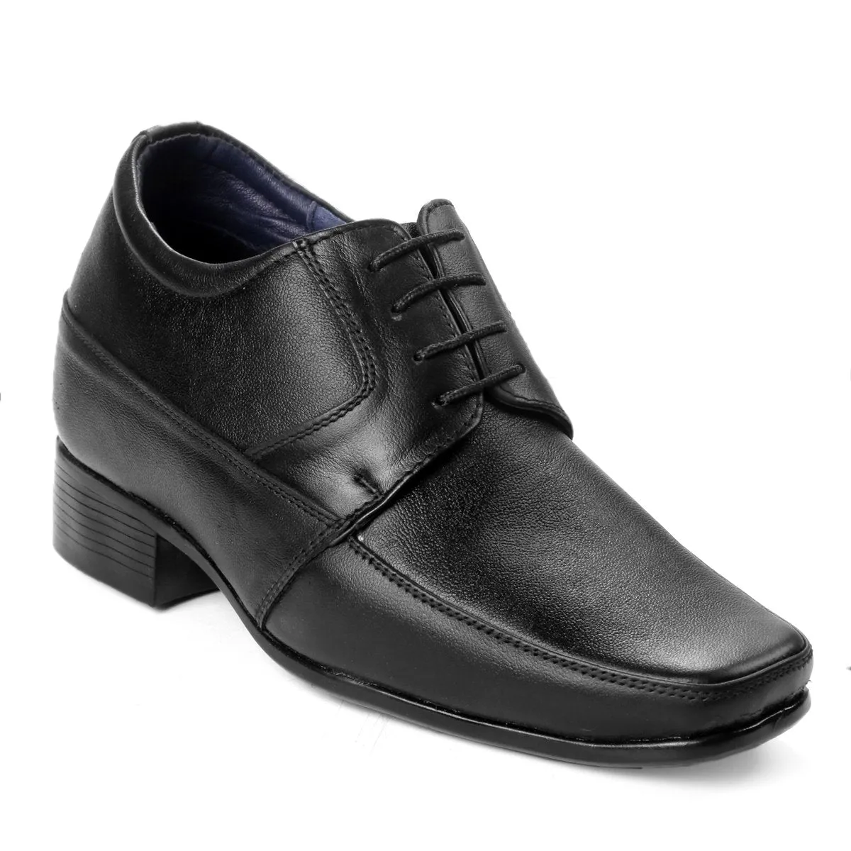 BXXY's 3 inch Hidden Height Increasing Lace-Up Formal Shoes for Men