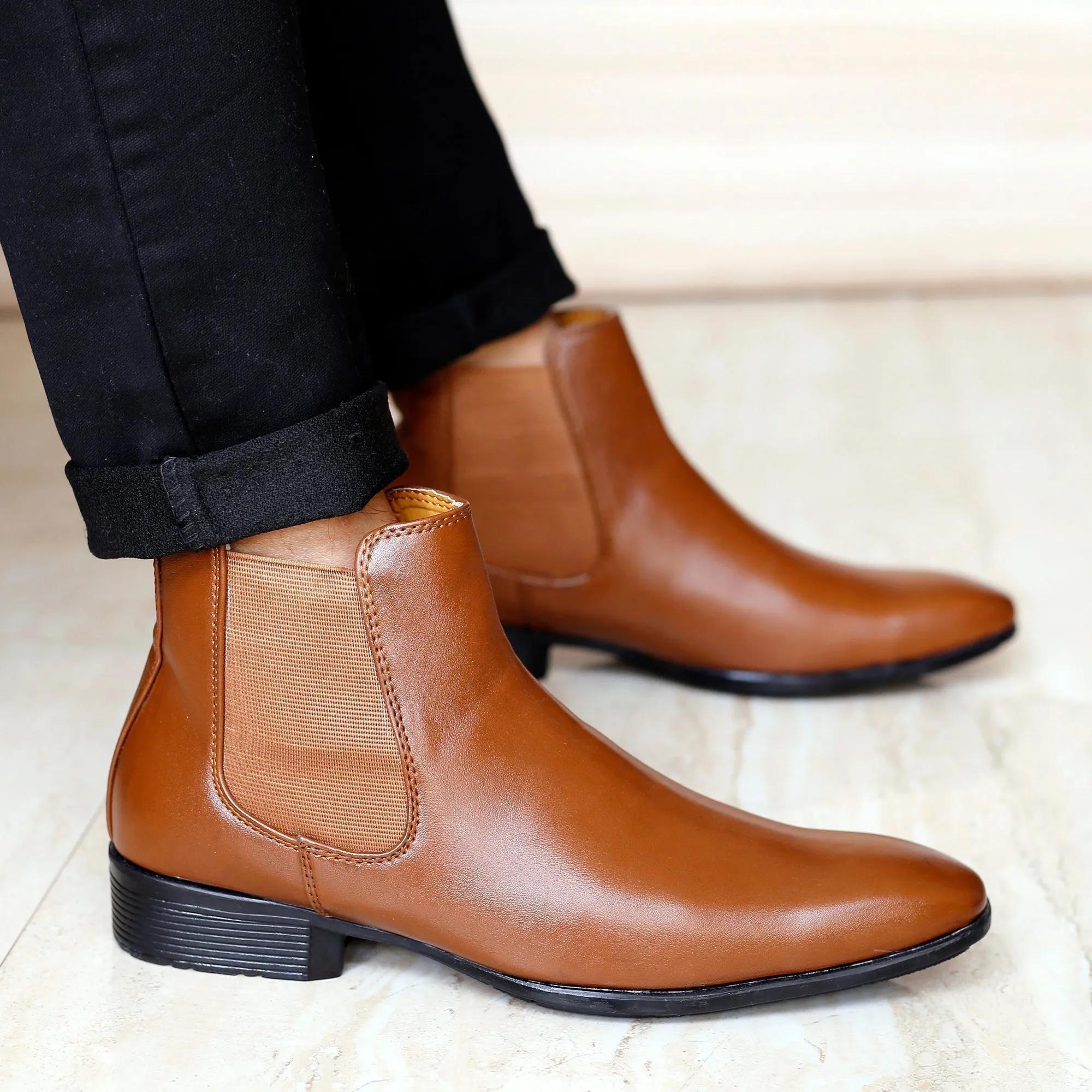 Bxxy's Formal Chelsea Boots for Men