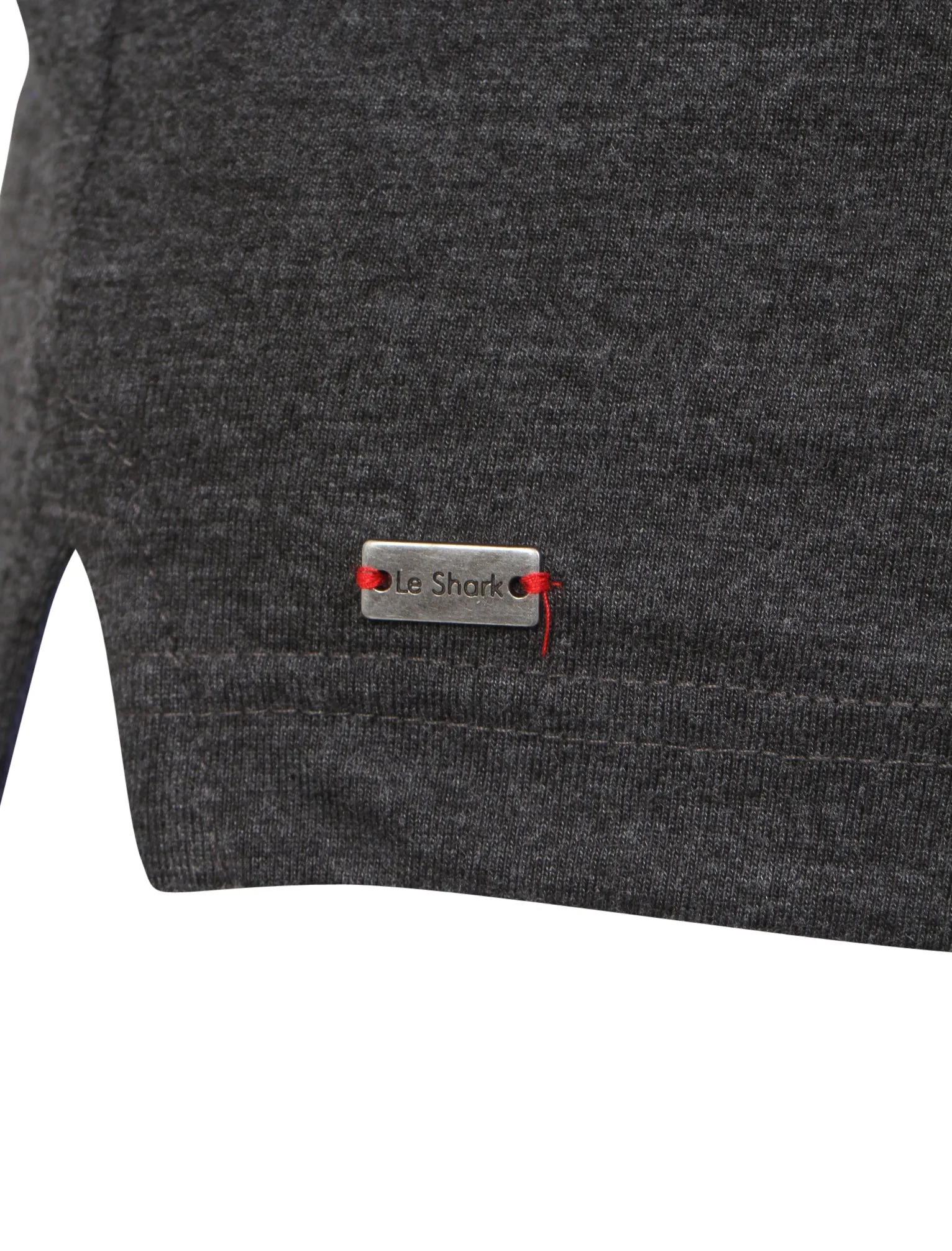 Camera Polo Shirt in Charcoal Marl - Le Shark