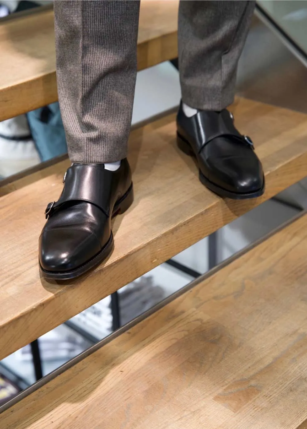 CANNONB Double Monkstraps - Black