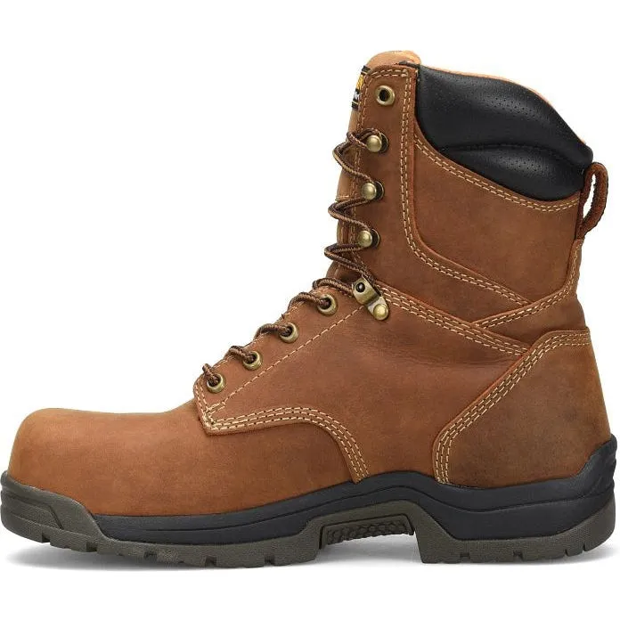 Carolina Men's Bruno Hi 8" Soft Toe WP Slip Resist Work Boot -Brown- CA8020