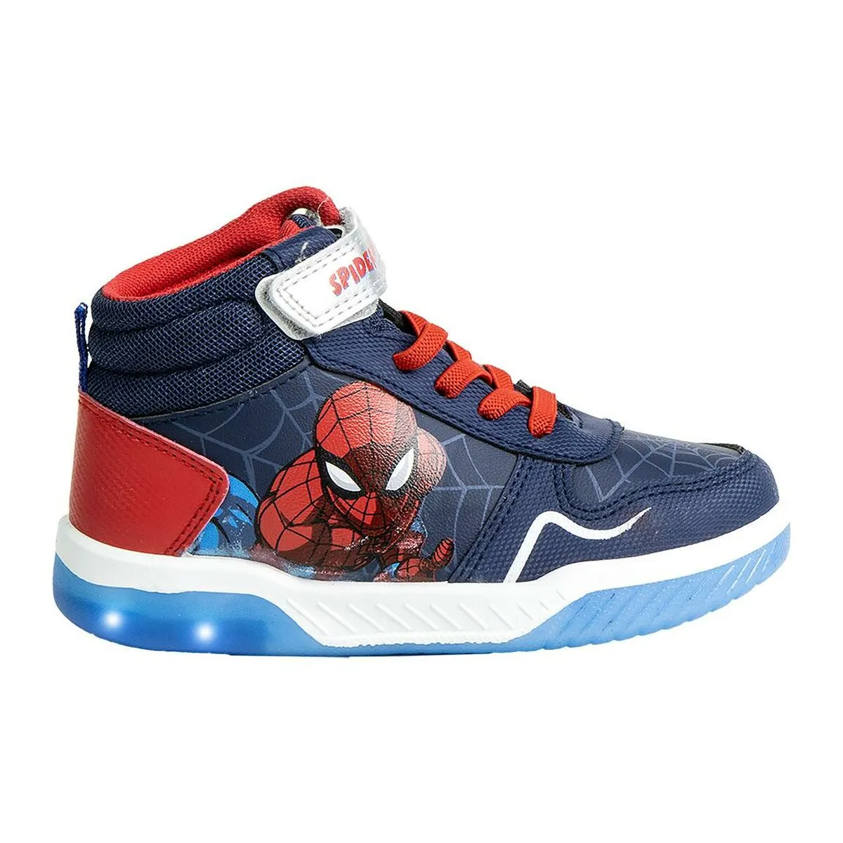 Casual Shoes with LEDs Spider-Man Dark blue