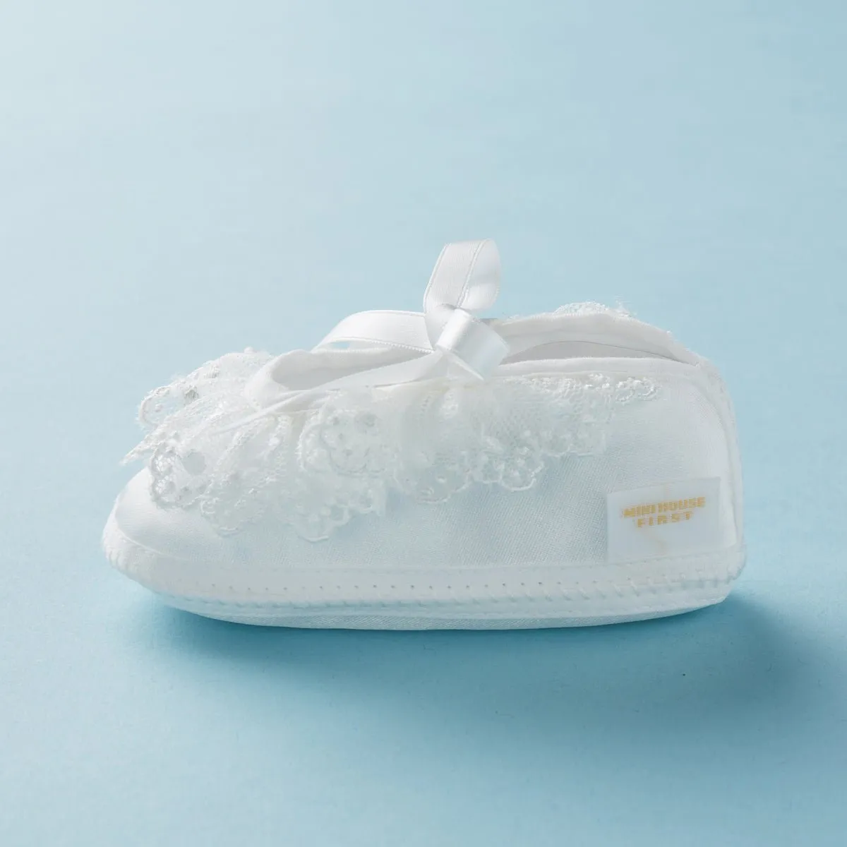 Ceremony collection- Lace Embellished Baby Shoes