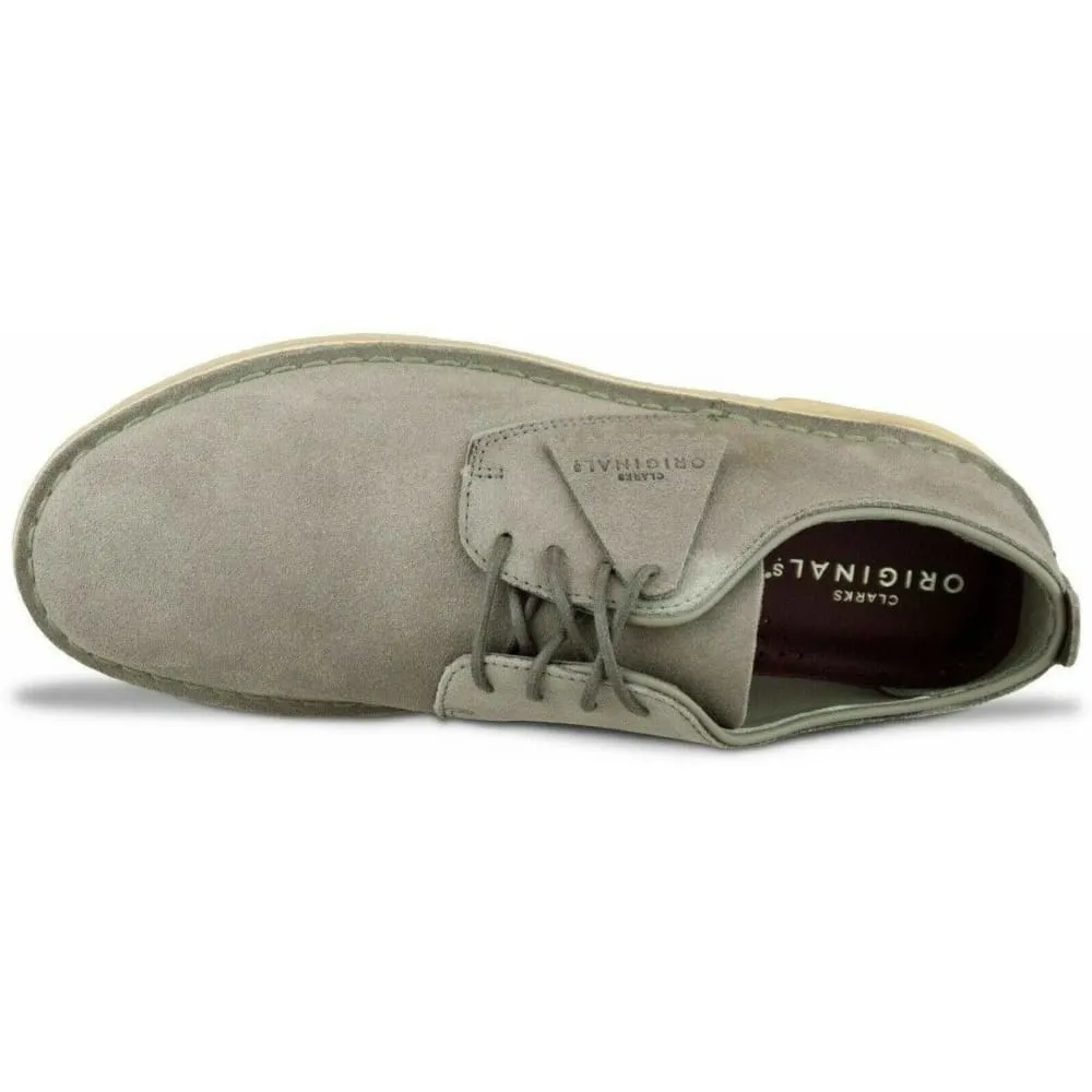 Clarks Originals Desert London Men's Gray Suede 26134760