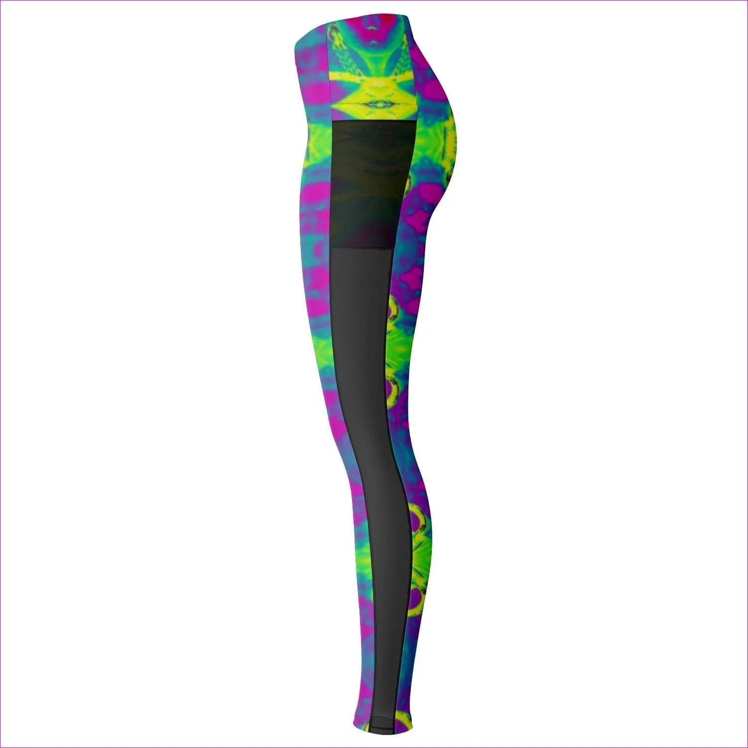 Club Lights Mesh Pocket Leggings