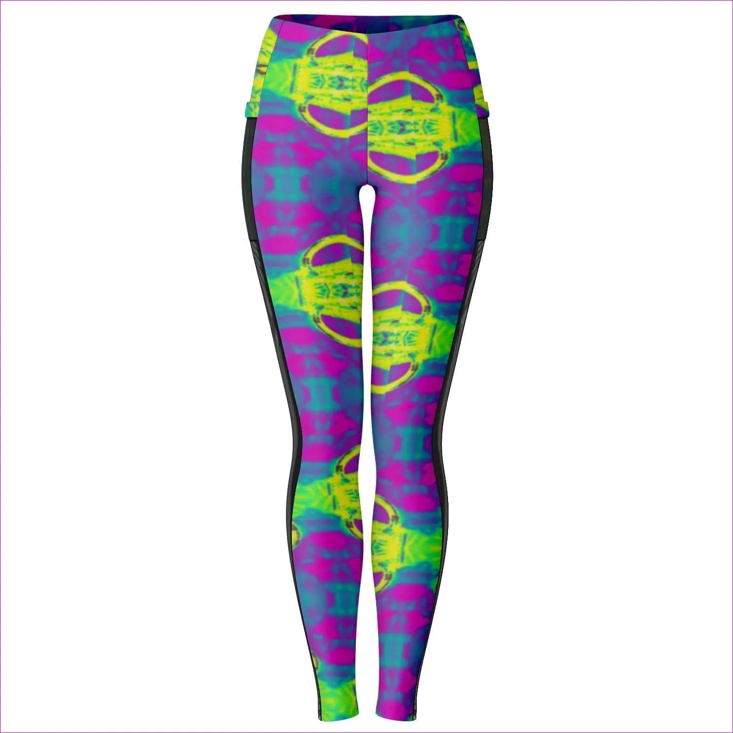 Club Lights Mesh Pocket Leggings