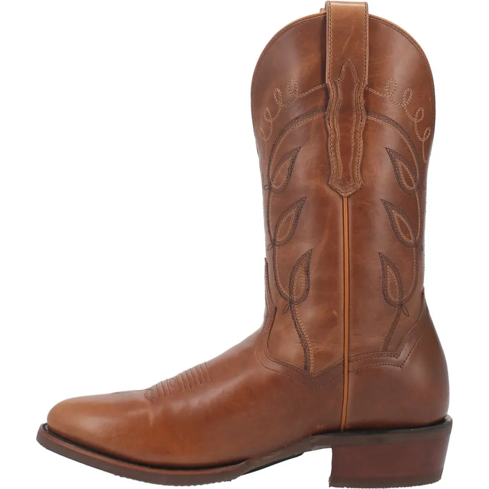 'Dan Post' Men's 12" Woodrow Western Round Toe - Tan