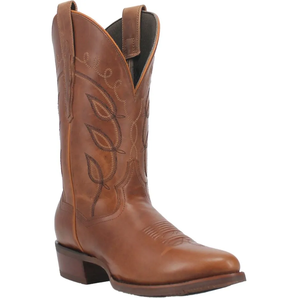 'Dan Post' Men's 12" Woodrow Western Round Toe - Tan