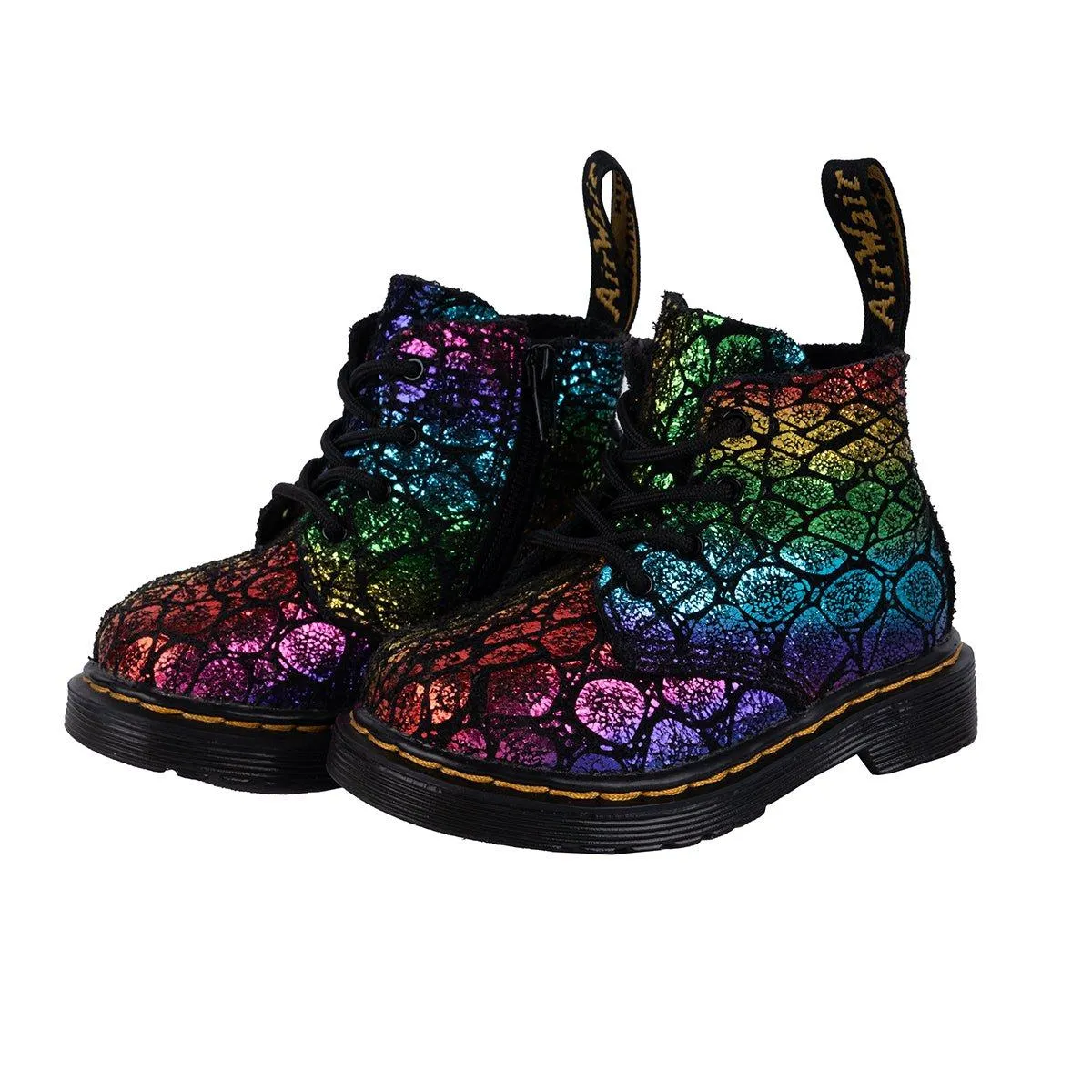 Dr. Martens 1460 Pascal Ankle Boots Suede Leather Multicolour Colour For Kids