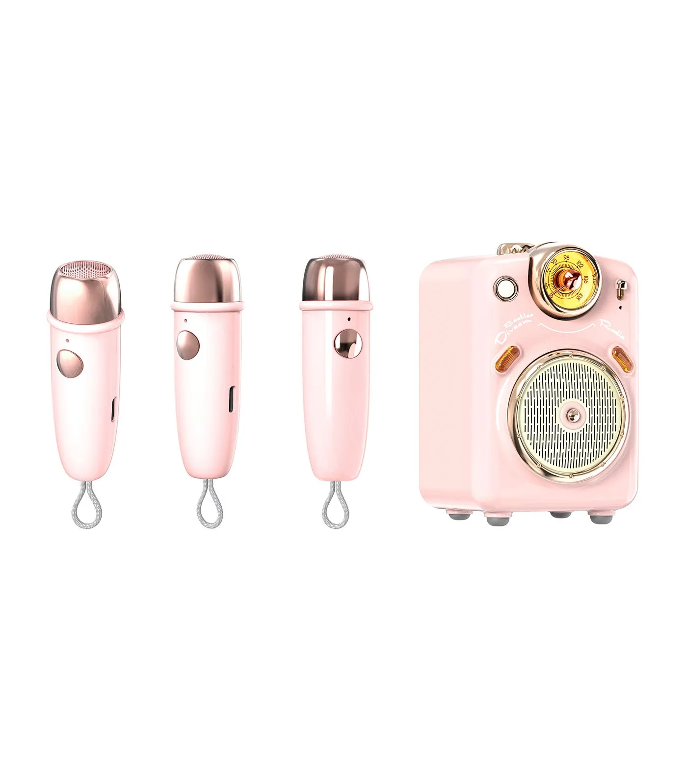 Fairy-OK Petite Karaoke Set Pink